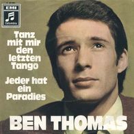 7"BEN THOMAS · Tanz mit mir den letzten Tango (RAR 1969)