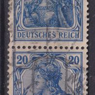 Deutsches Reich 2 x 87 I O #063389