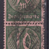 Deutsches Reich Dienstmarke 2 x 68 I O #063419