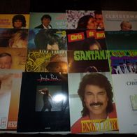 Schallplatten kl Konvolut /2 , on 16 LP s, Vinyl aus Sammmlung AMIGA