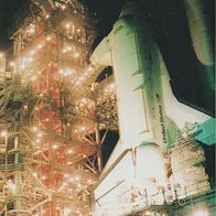 1983 USA Weltraumpost mit Space Shuttle „Challenger“ im Schmuckfolder
