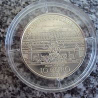 Österreich 10 Euro Gedenkmünze Schloß Hof 2003 Silber