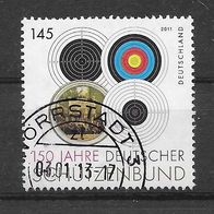 B12) BRD/Bund 2011 Wettkampfscheiben Mi. Nr. 2881 gestempelt