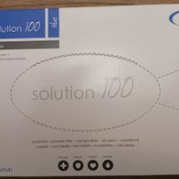 MaiMed blaue Nitril Einmalhandschuhe - 100 Stück, Größe XL