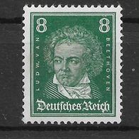 05) Deutsches Reich 1926 Beethoven Mi. Nr. 389 ungebraucht