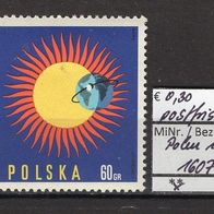 Polen 1965 Internationale Jahre der ruhigen Sonne (1964 - 1965) MiNr. 1607 postfrisch
