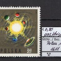 Polen 1965 Internationale Jahre der ruhigen Sonne (1964 - 1965) MiNr. 1611 postfrisch