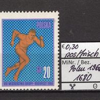 Polen 1966 Leichtathletik-Europameisterschaften, Budapest MiNr. 1680 postfrisch