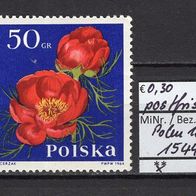 Polen 1964 Gartenblumen (I) MiNr. 1544 postfrisch