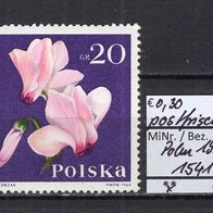 Polen 1964 Gartenblumen (I) MiNr. 1541 postfrisch