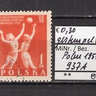 Polen 1955 2. Internationale Jugend-Sportfestspiele MiNr. 937 A gestempelt