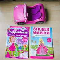 3 Teile Mädchen Spielzeugpaket nur Eur 1,00 Simba Auto Barbie