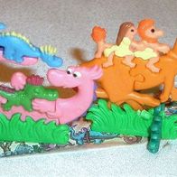Familienausritt, Dino-Kinderstube mit 2 Beipackzettel