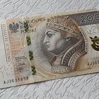 POLEN - 200 Zlotych - 2015 - Serie " AJ " - Zygmunt I Stary - UNC