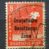 Sow024 Allgemeine Ausgaben 184 a gestempelt o, 0,50 M€