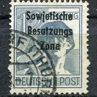 Sow026 Allgemeine Ausgaben 186 gestempelt o, 0,50 M€