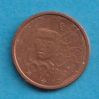 Frankreich 2 Cent 2012