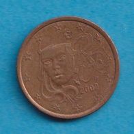 Frankreich 5 Cent 2002