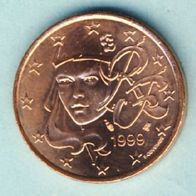 Frankreich 5 Cent 1999 Top