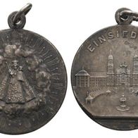 Schweiz Medaille Bronze Einsiedeln Maria mit Jesuskind Wallfahrt, 32,1 mm