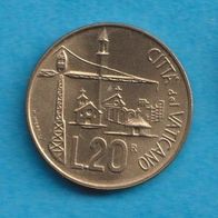 Vatikan 20 Lire 1991 