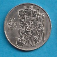 DDR 10 Mark 1989 40 Jahre DDR