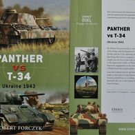 OSPREY: Panther vs T-34 -- Ukraine 1943