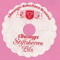 Pilsdeckchen Tropfdeckchen, Ellwange Stiftsherren Pils & andere 6x