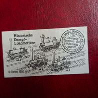Ü - Ei Beipackzettel Der Historische Dampf - Lokomotive 640 085
