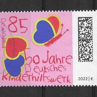 A159) BRD/ Bund 2022 Kinderhilfwerk Mi. Nr. 3676 gestempelt