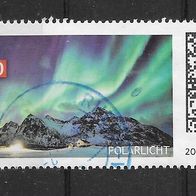 A164) BRD/ Bund 2022 Polarlicht Mi. Nr. 3680 gestempelt