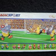 Ü - Ei Beipackzettel Magic Sport Magnetfussball S - 54 / EU