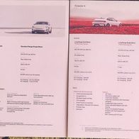 Konvolut 2 Prospekte Polestar ( Singapur ) ca2024 , je 4 Seiten