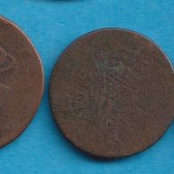 Altdeutschland 5 alte Münzen Lot 42
