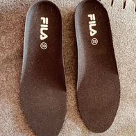 Fila Einlegesohlen Innensohlen für Sportschuhe, schwarz, Gr.39, neu