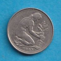 50 Pfennig 1983 J