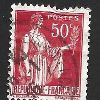 Frankreich Freimarke " Frieden " Michelnr. 276 o