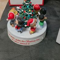 Peanuts Gang Musical Figurine Spieluhr mit Beleuchtung Hallmark
