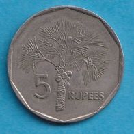 Seychellen 5 Rupees 2000