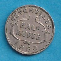 Seychellen 1 Rupee 1960
