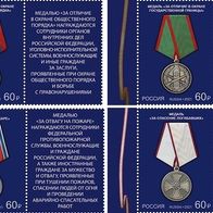 Russland 2021. Medaillen mit Zf