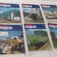 Magazin Jahrgang 1997 , Hefte 1-6