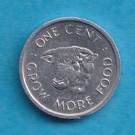 Seychellen 1 Cent 1972 FAO 