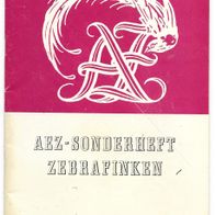 AEZ - Sonderheft Zebrafinken