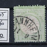 Los H25255: Deutsches Reich Mi. 23 a+b, gest