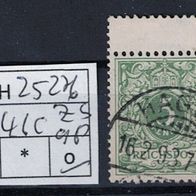 Los H25276: Deutsches Reich Mi. 46 c ZS, gest. gepr