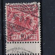 Los H25279: Deutsches Reich Mi. 47 da ZS, gest