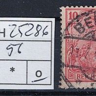 Los H25286: Deutsches Reich Mi. 56, gest
