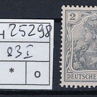 Los H25298: Deutsches Reich Mi. 83 I * *