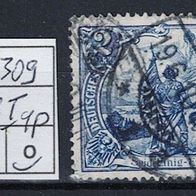 Los H25309: Deutsches Reich Mi. 95 A I, gest, gepr